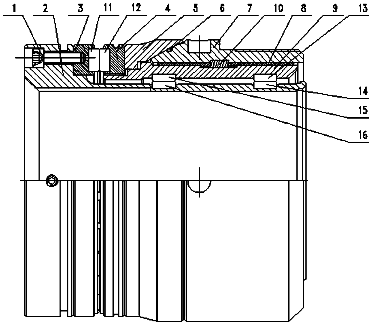 A kind of bearing for rotary guide tool and its wear-resistant teeth manufacturing method