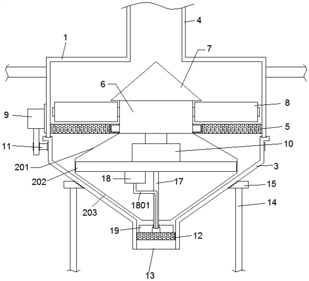 Flour screening machine for making pastries