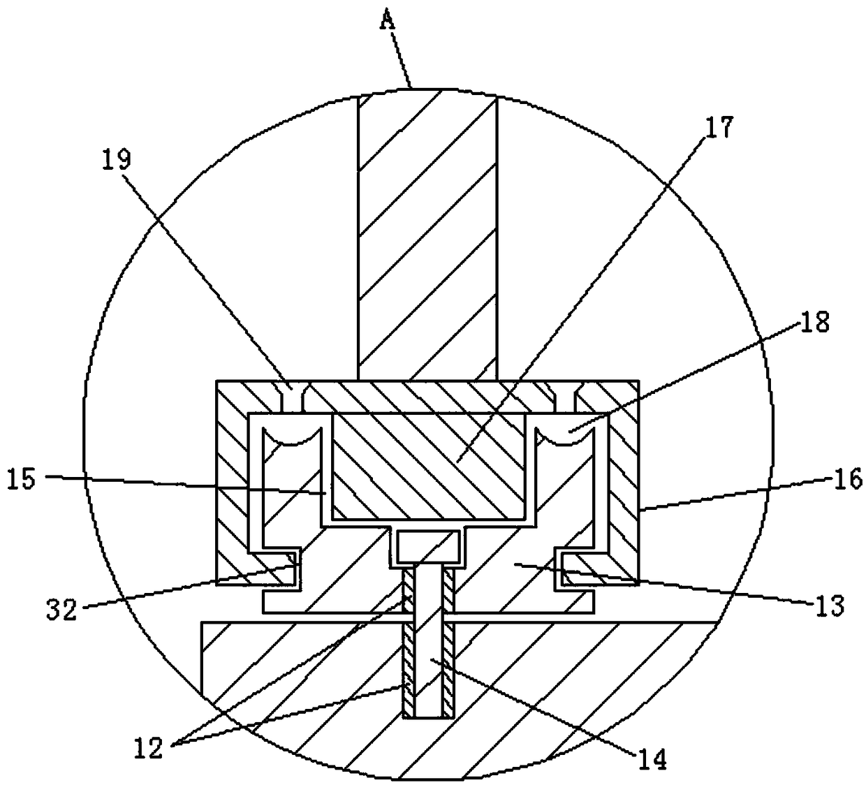 Numerical control plasma cutting machine work station with stable clamping