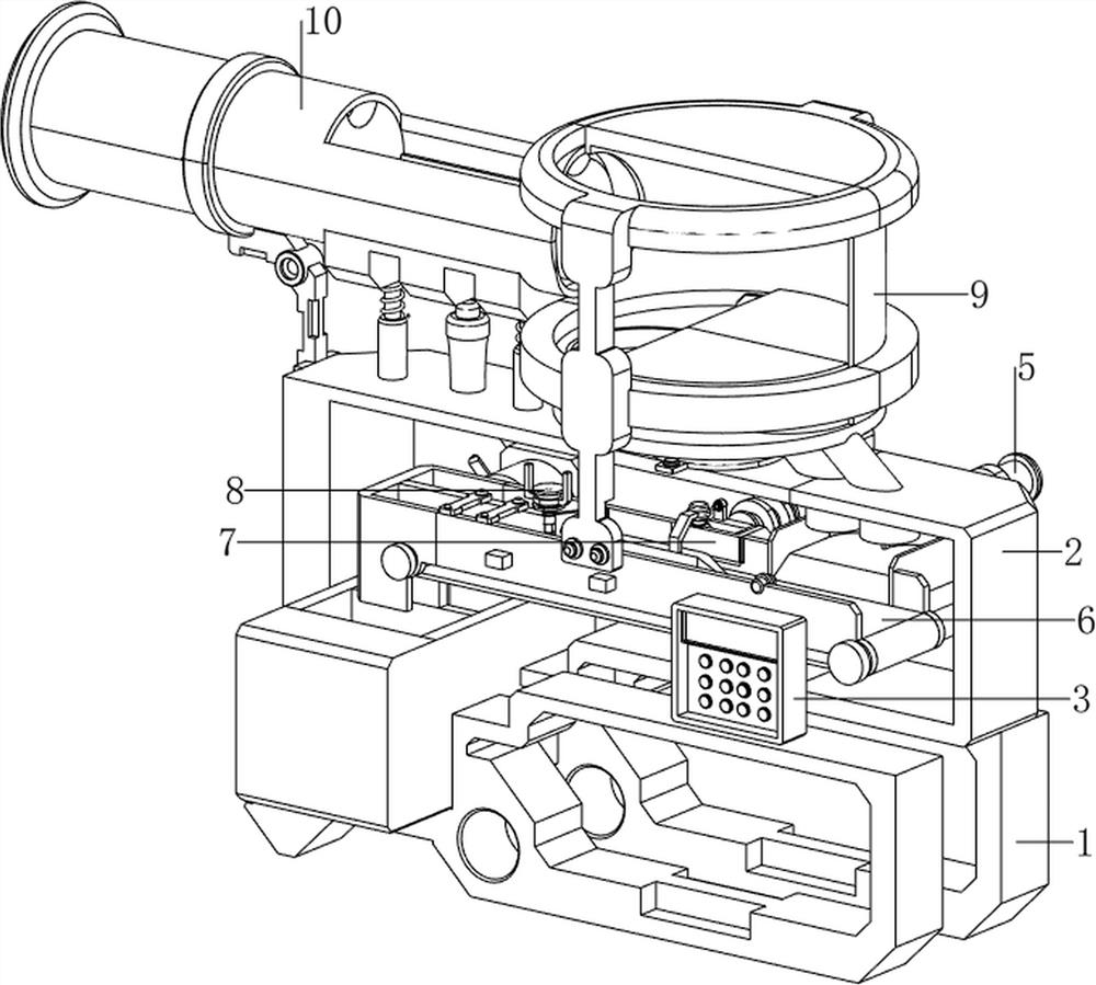 Classification device for automobile metal parts