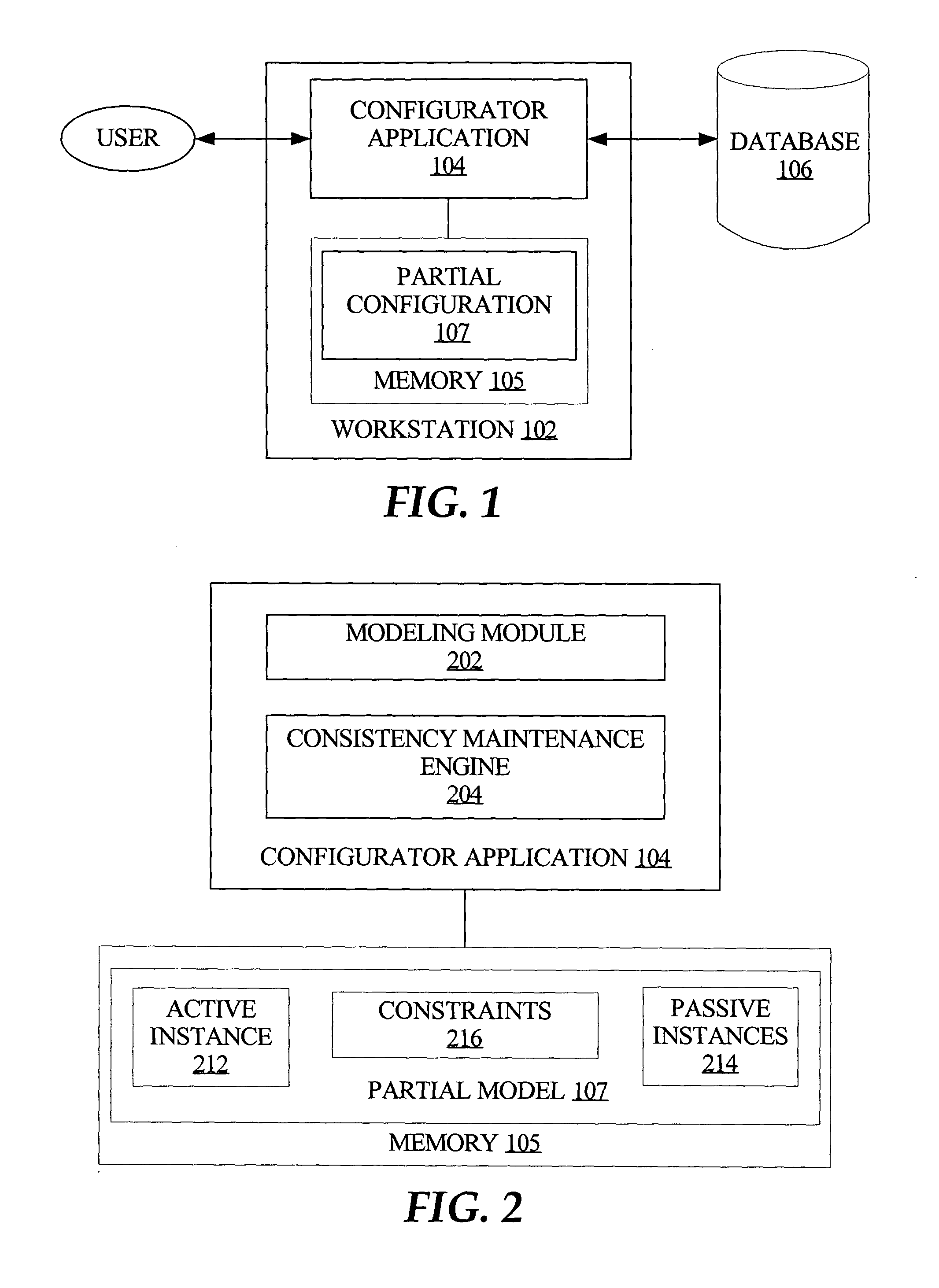 Techniques for partial loading of a configuration associated with a configuration model