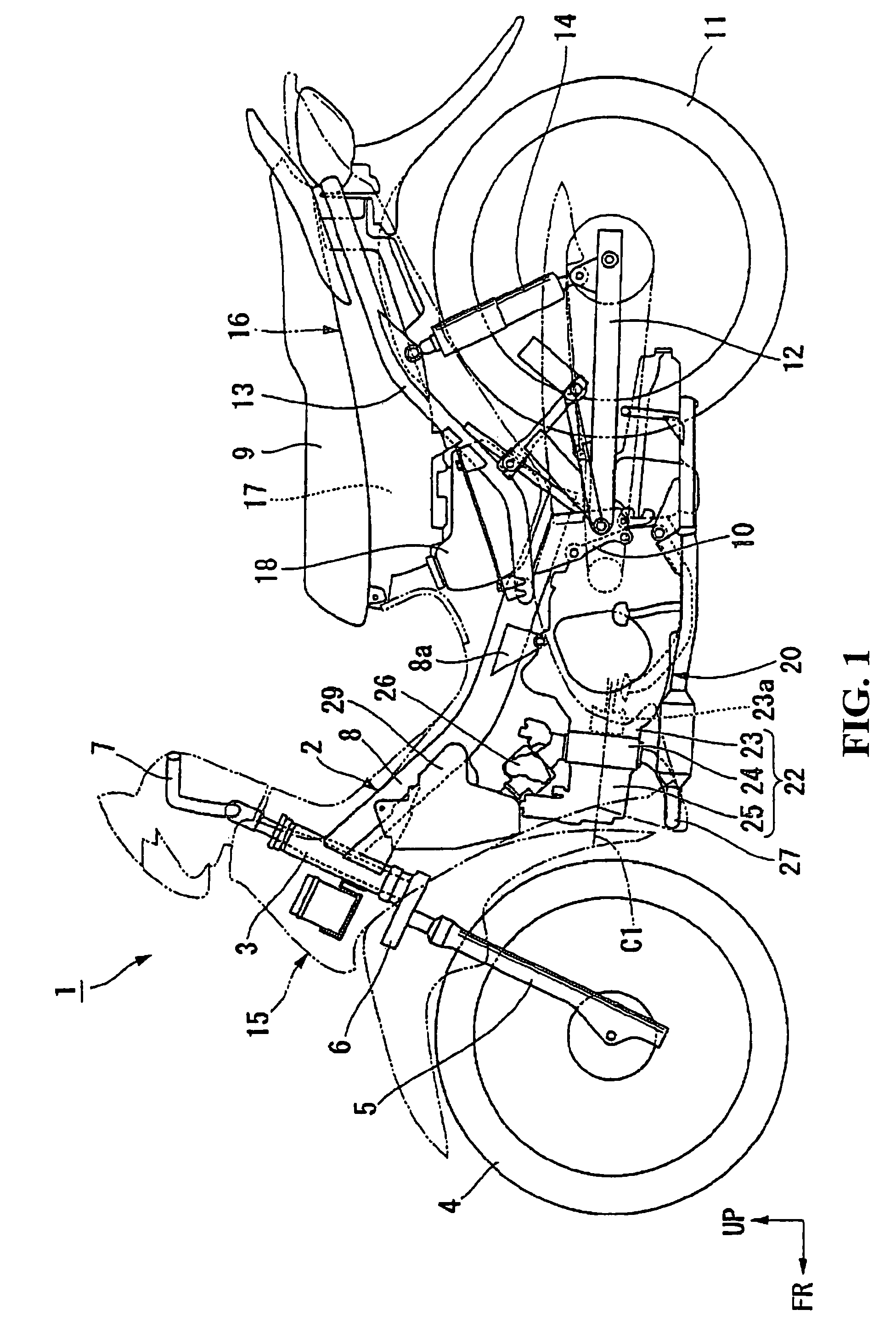 Internal combustion engine having variable valve operating device