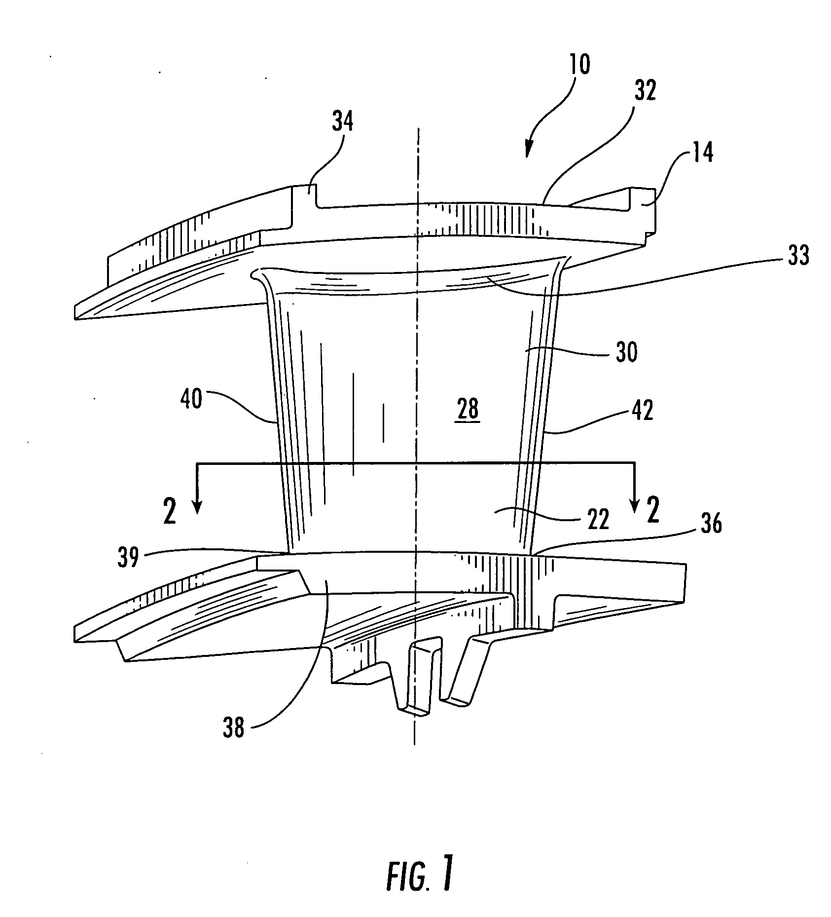 Turbine airfoil with near wall inflow chambers