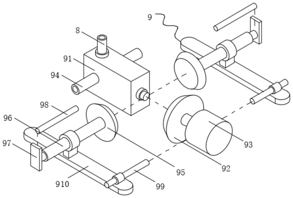 Water supply system for large-scale healthy breeding of live pigs and water supply method of water supply system