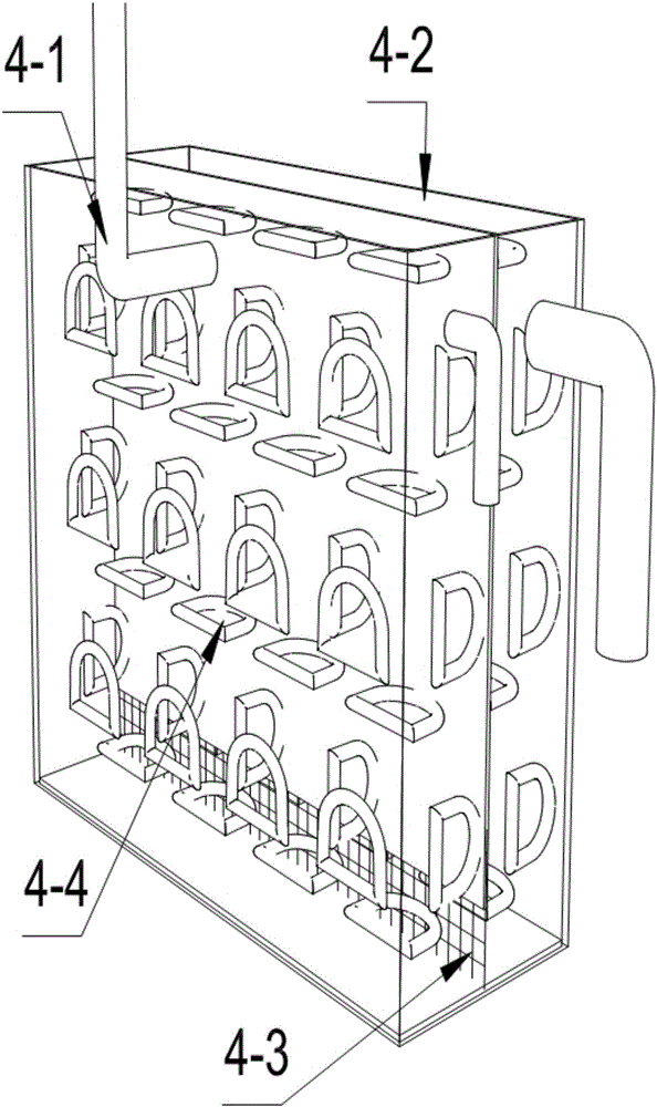 Device for treating carbon tetrachloride in groundwater with spiral-flow aeration method, and carbon tetrachloride removing method