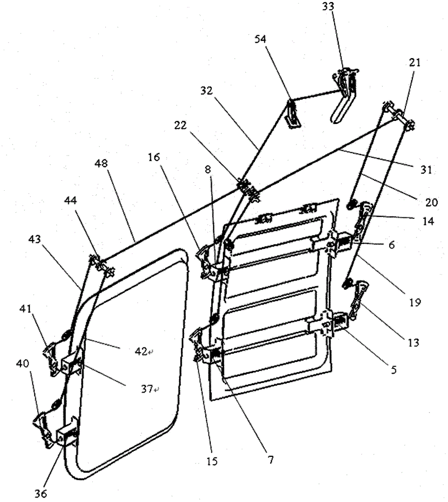 A new type of crew air emergency hatch