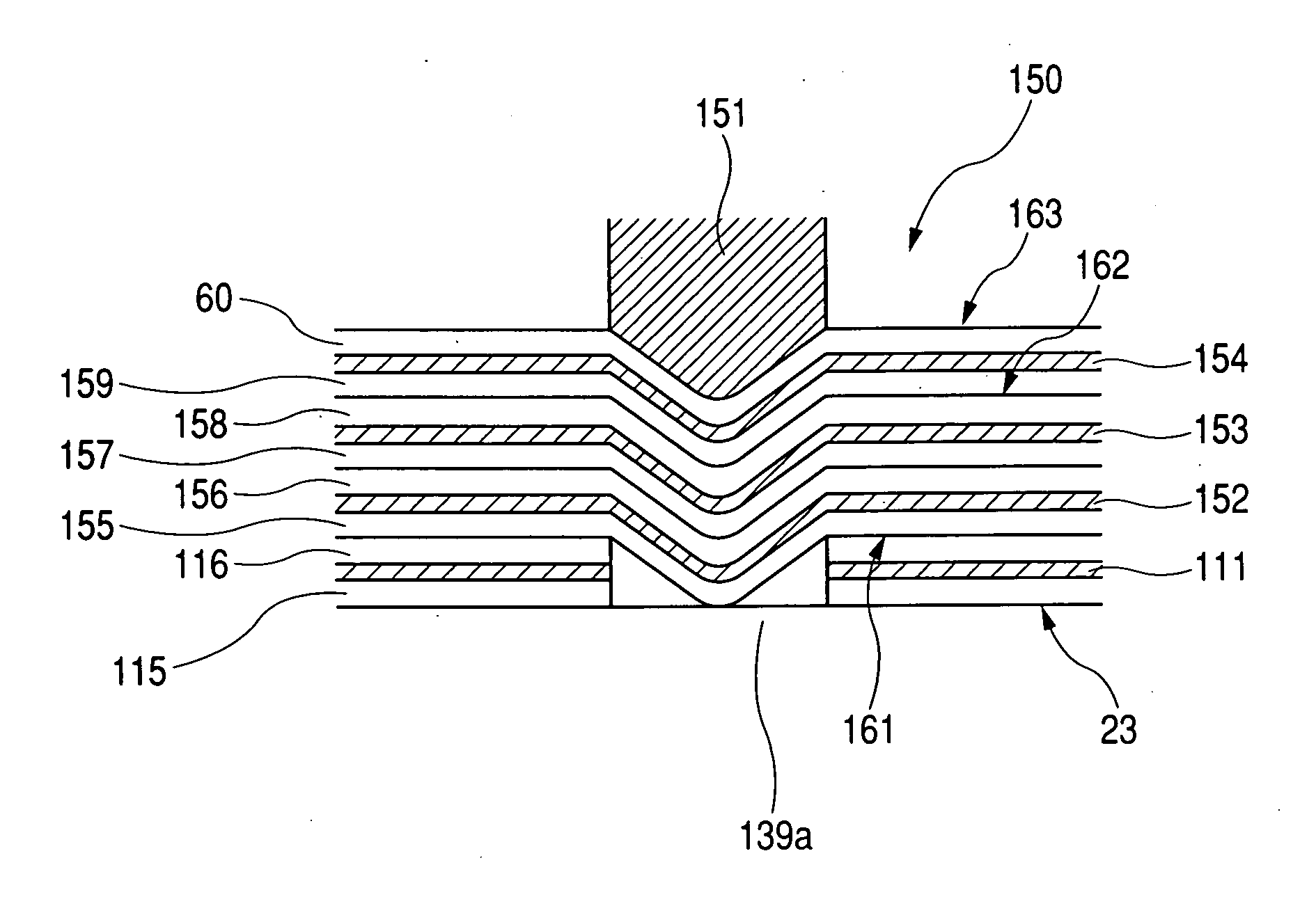 Different materials-laminate metal plate and different materials-laminate core, and method of producing the same