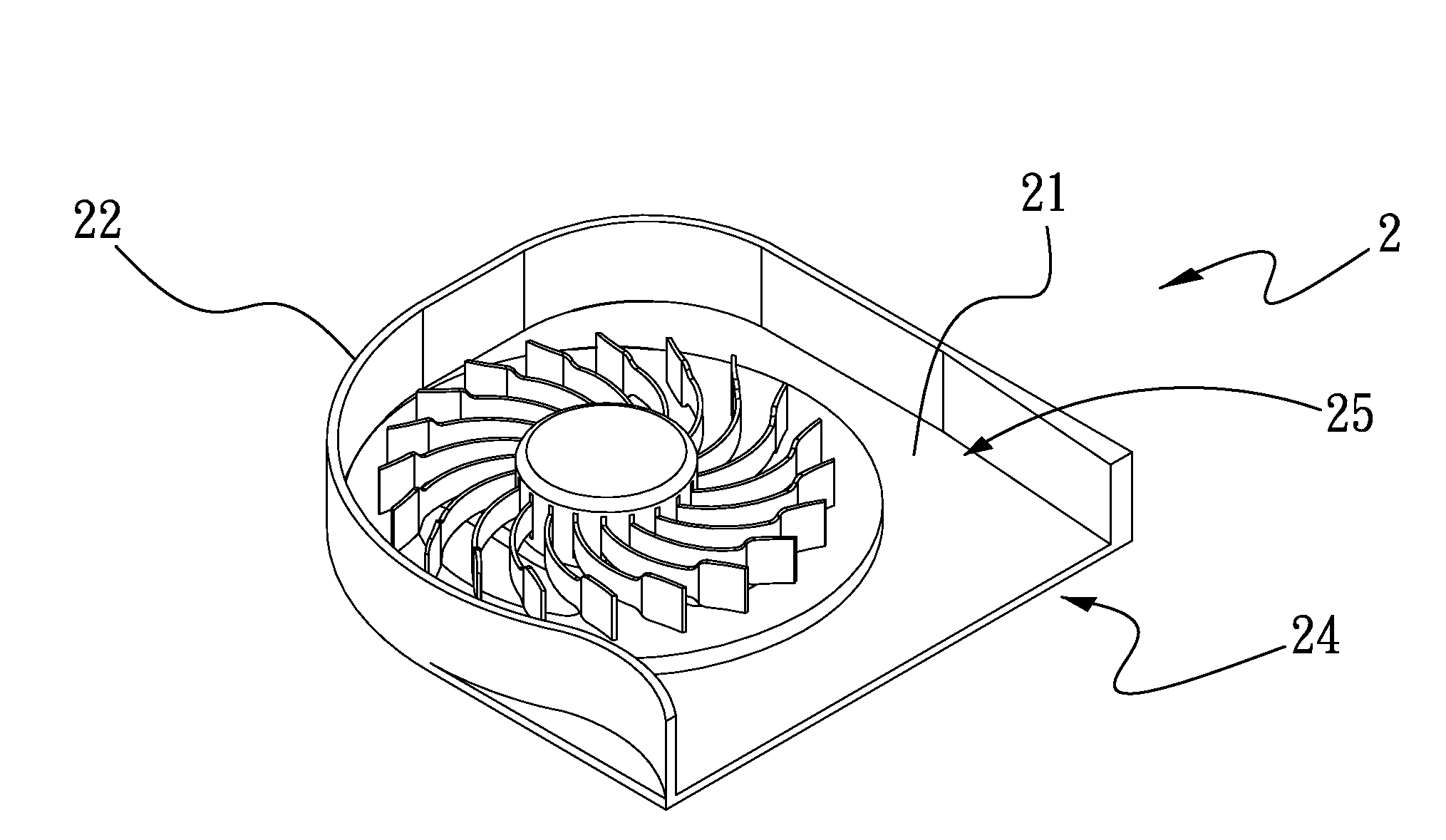 Reinforced fan frame structure