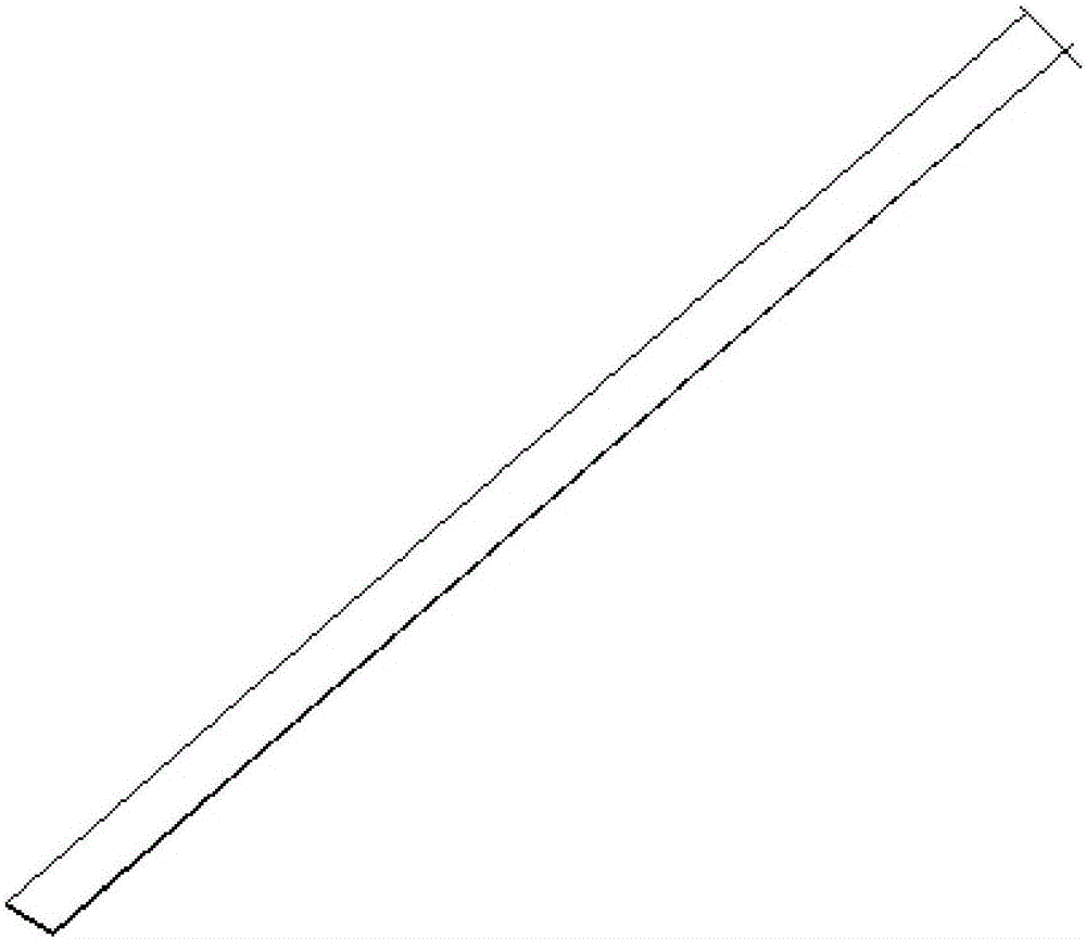 Metal front frame for display product and manufacturing method thereof