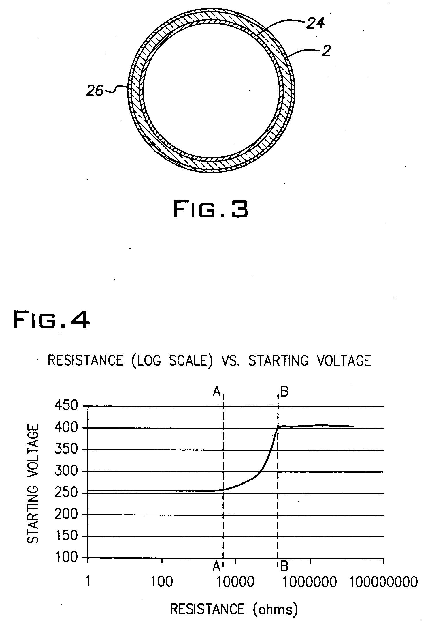 Fluorescent lamp with conductive coating