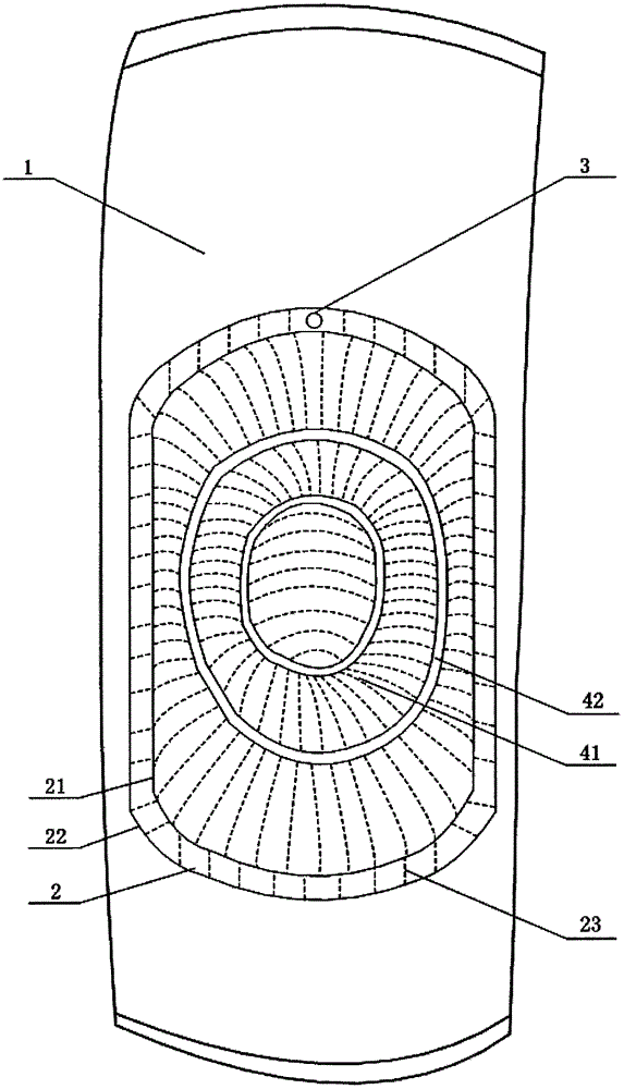 Air bag type injury-prevention kneecap for sports