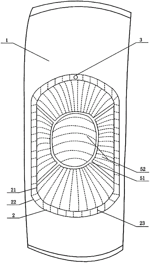 Air bag type injury-prevention kneecap for sports