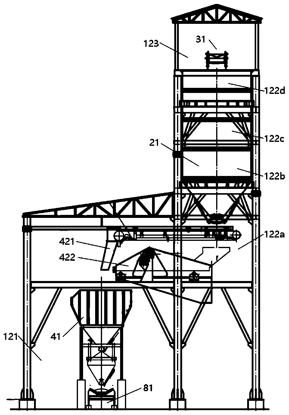 Aggregate precooling system