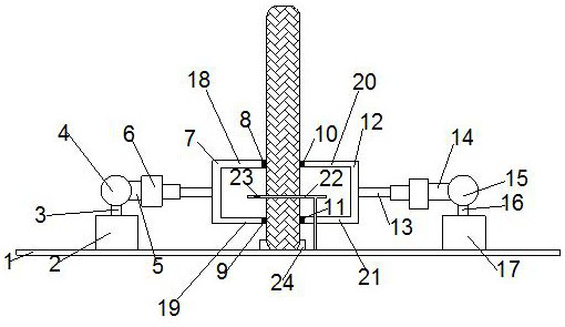 Tire section binding method