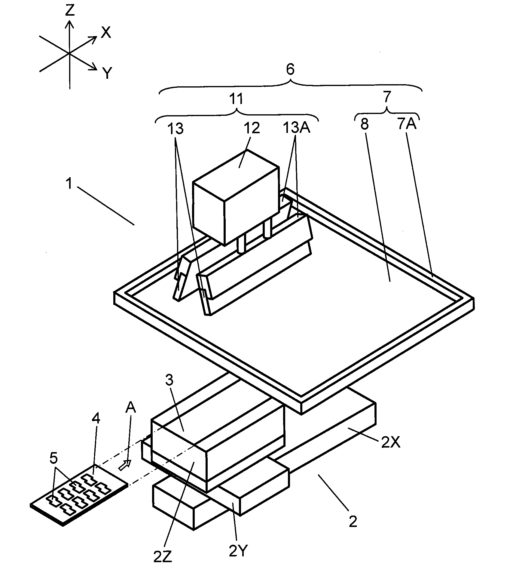 Mask for screen printing, screen printing device and screen printing method employing same