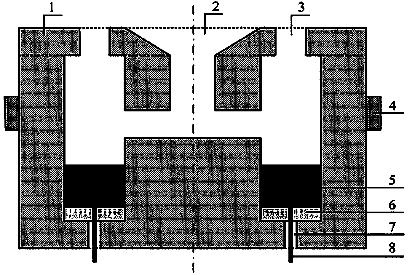 Method for preparing local enhancement aluminum matrix composite