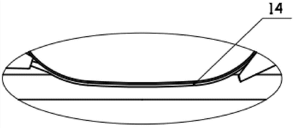 Magnetorheological finishing device applicable to ultra-large-diameter optical processing