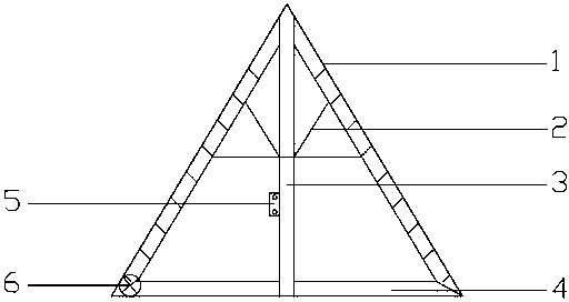 Vehicle-mounted pyramid-shaped quick lifesaving drifting device