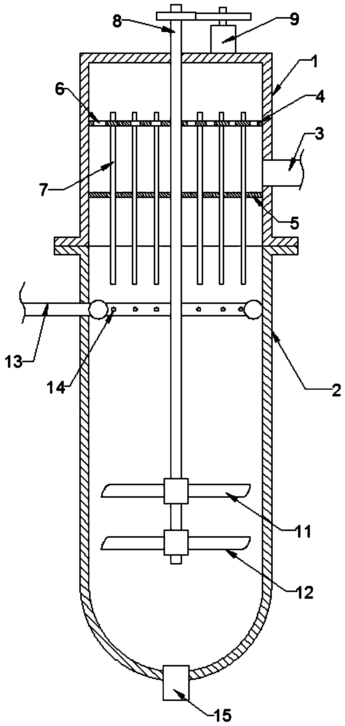 Chlorination reaction kettle and chlorination process for ortho-position and para-position products