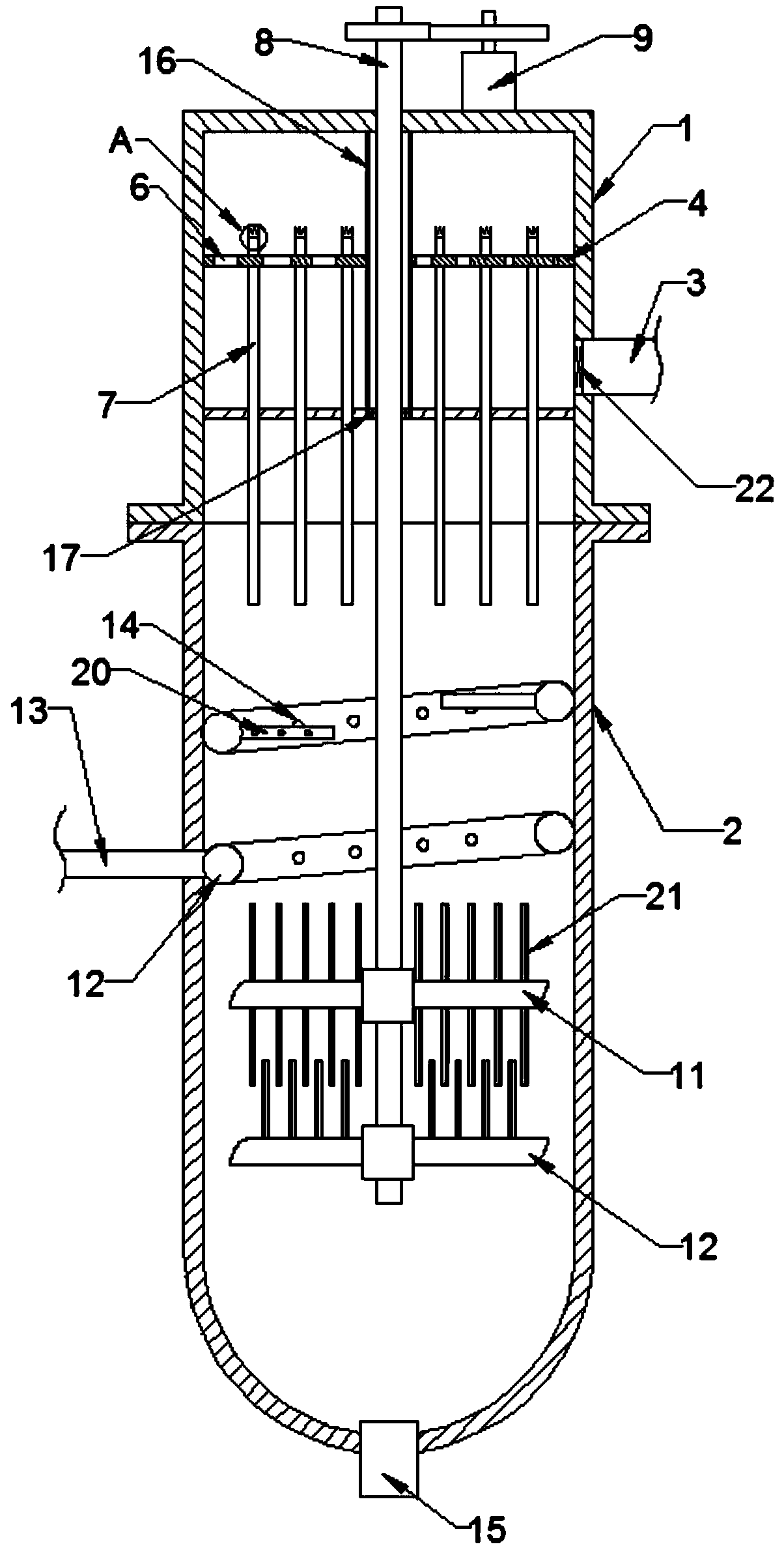 Chlorination reaction kettle and chlorination process for ortho-position and para-position products