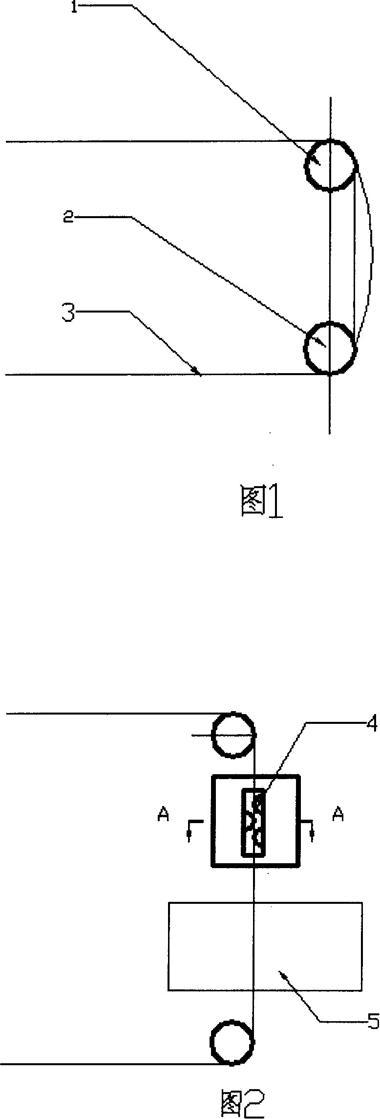 Molybdenum wire guide for electric spark wire cutting machine