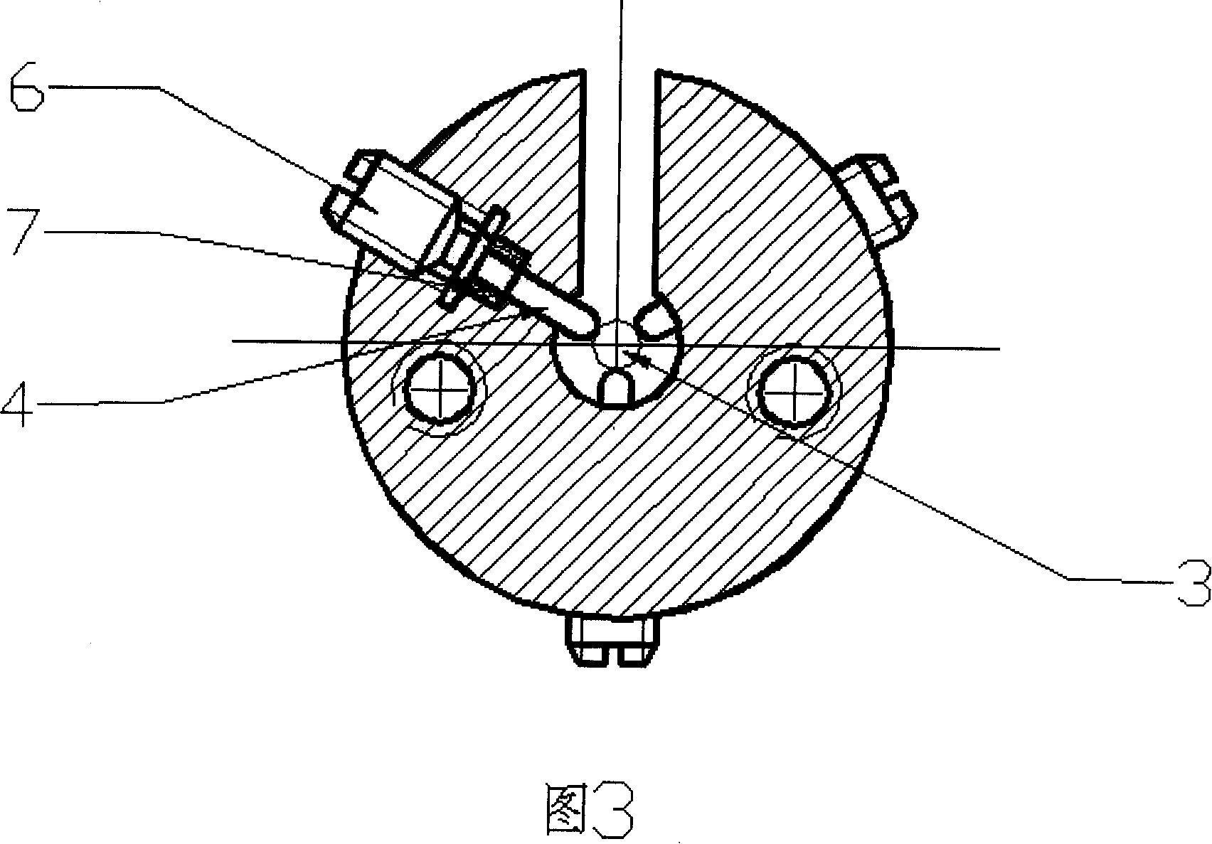 Molybdenum wire guide for electric spark wire cutting machine