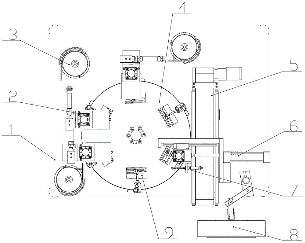 System and method for assembling telescopic rod module in hydraulic hinge