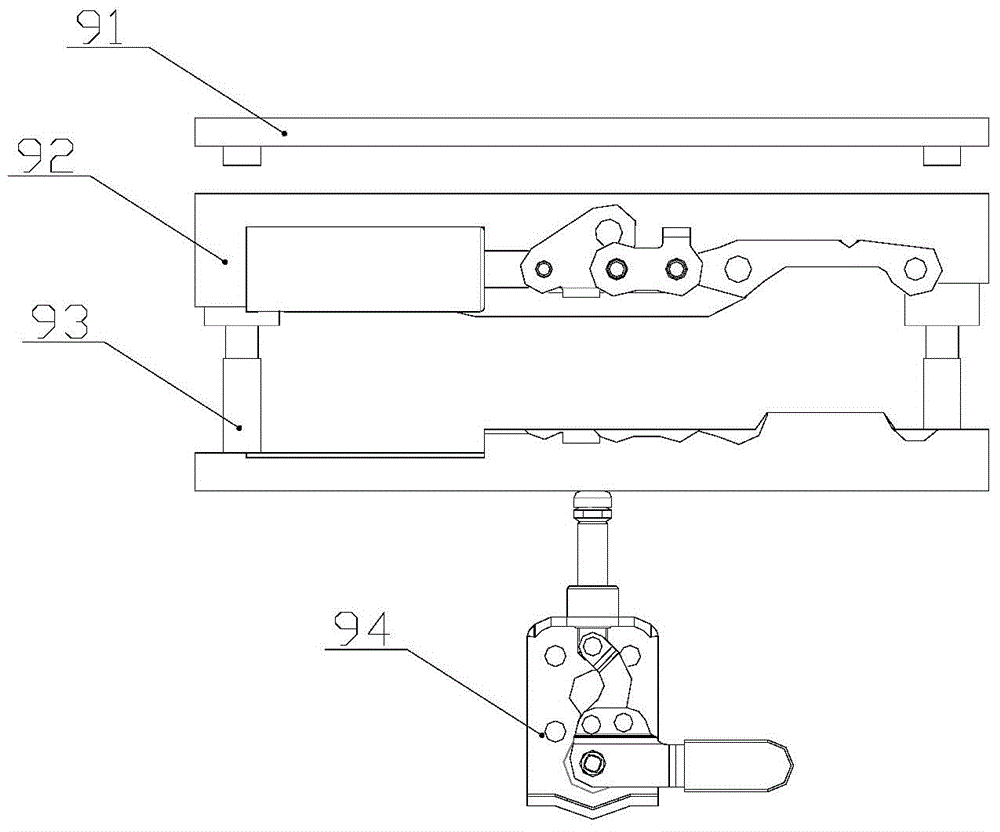 System and method for assembling telescopic rod module in hydraulic hinge