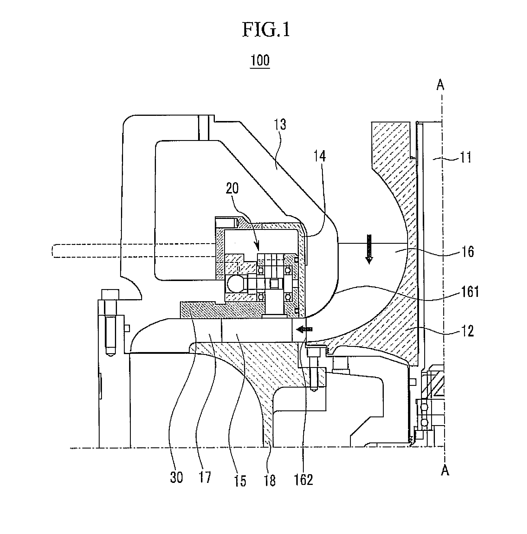 Gas compressor and method for controlling flow rate thereof