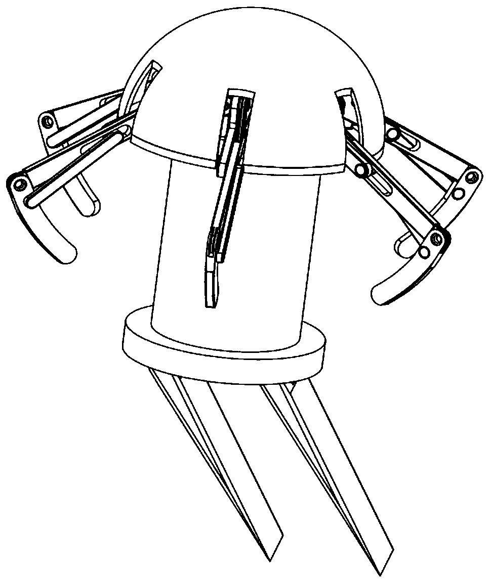 A robot imitating golden jellyfish based on six-bar mechanism