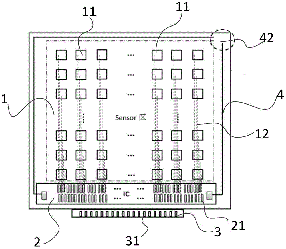 Semiconductor fingerprint identification sensor and manufacture method thereof