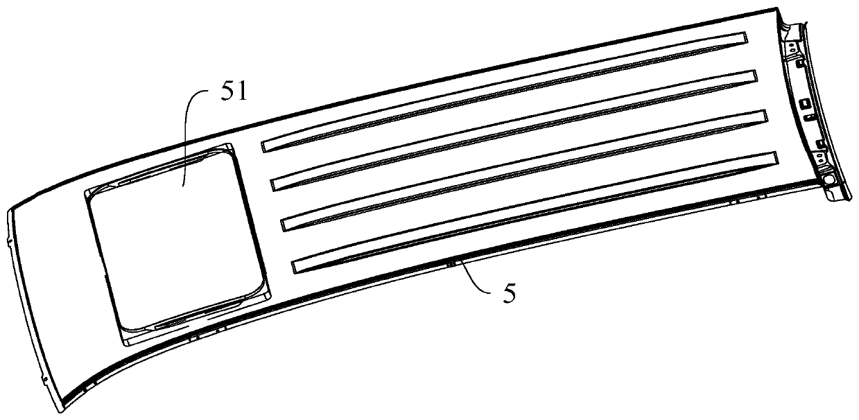 Vehicle underwater escape device and vehicle