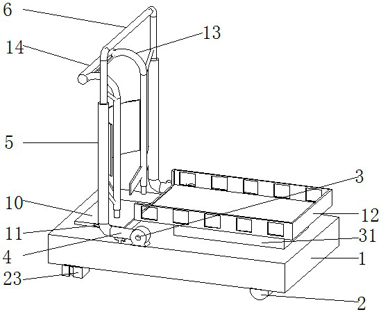 A bouncing amusement device based on children's exercise of leg strength