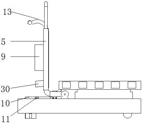 A bouncing amusement device based on children's exercise of leg strength