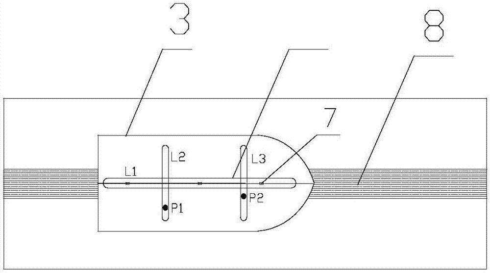 Experiment device for ship launching through longitudinal oil-applied slideway