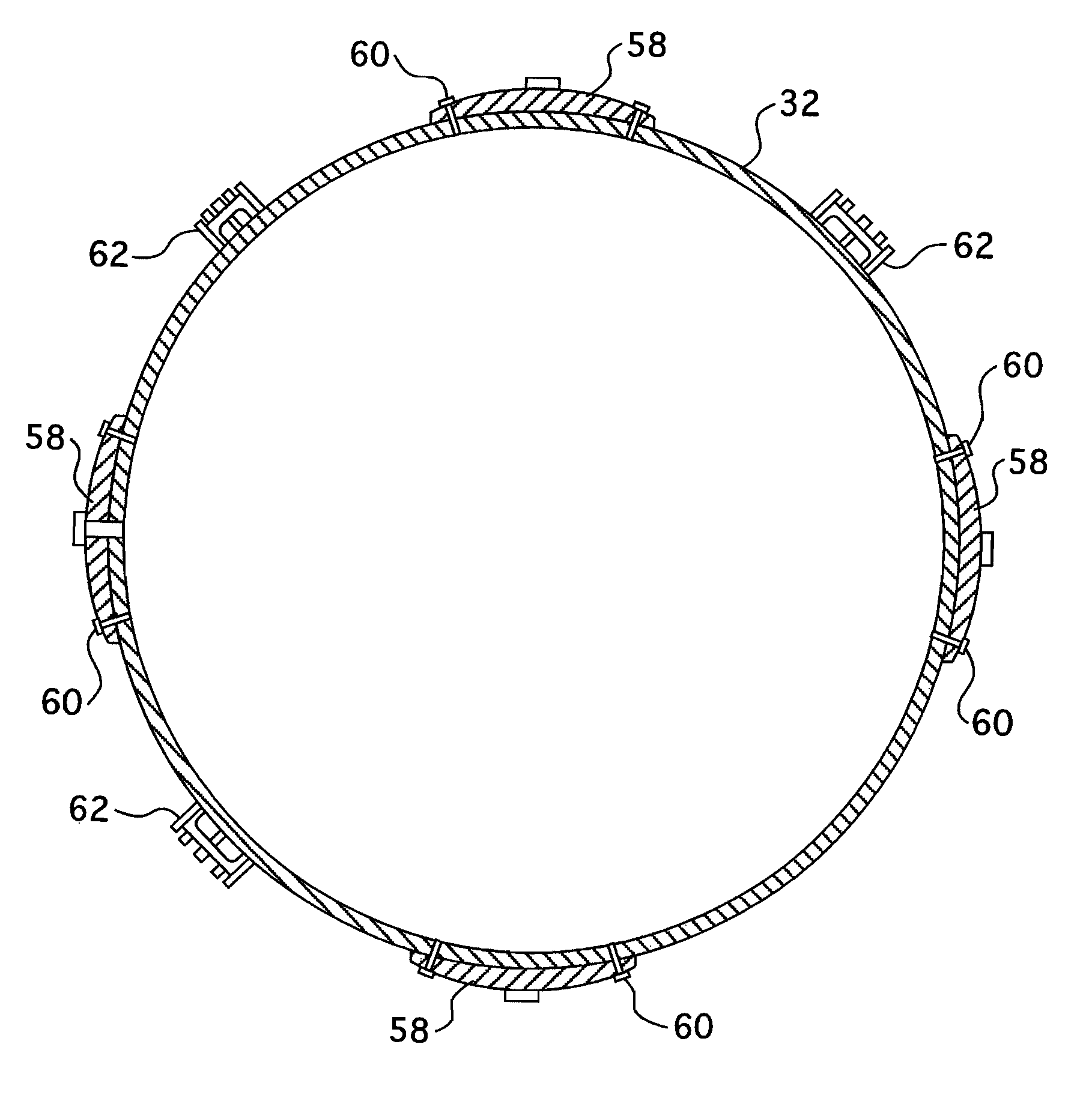 Neutron shielding panels for reactor pressure vessels