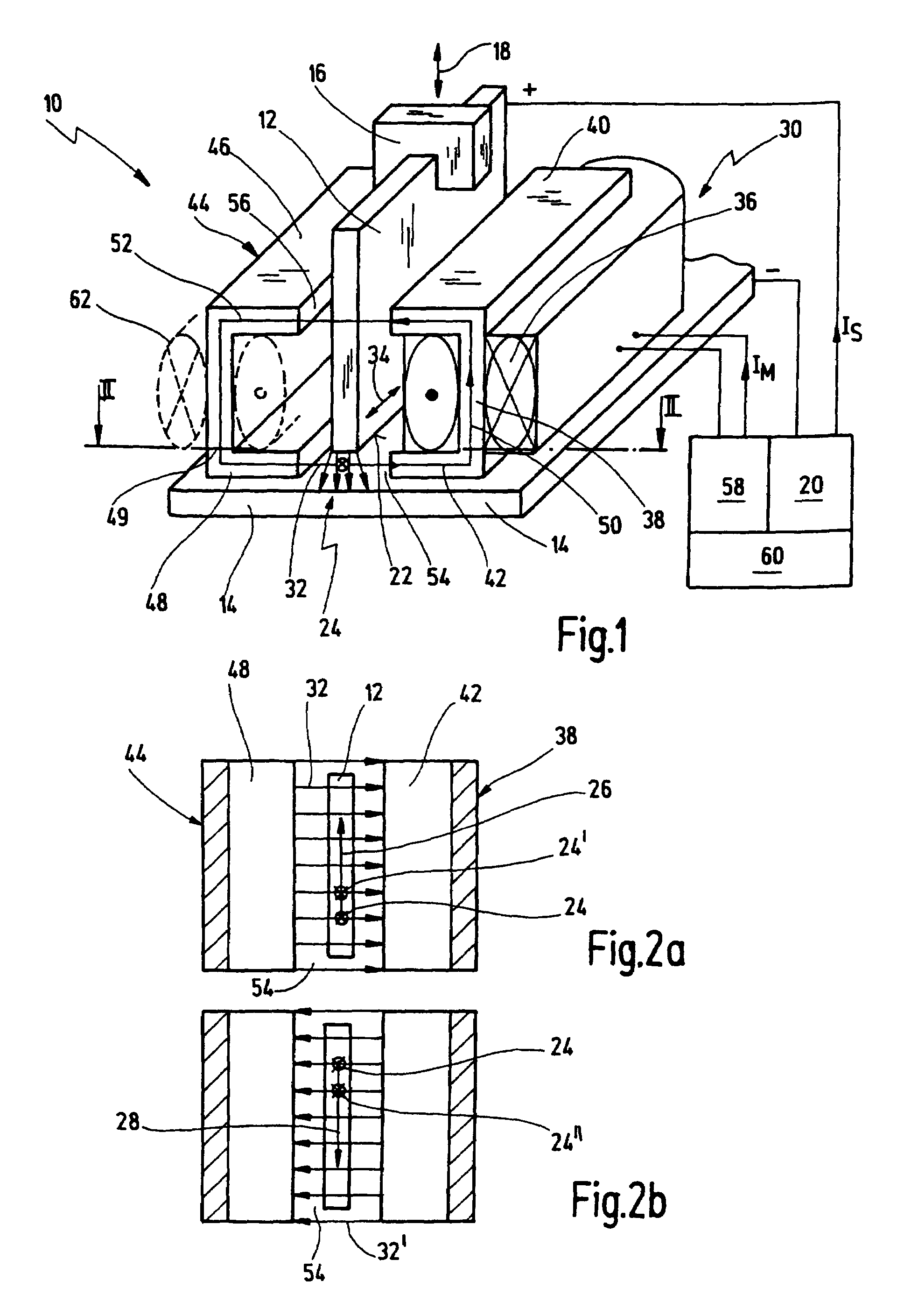 Electric arc welding device, method of welding metal sheets to metallic counterpieces, and welding element