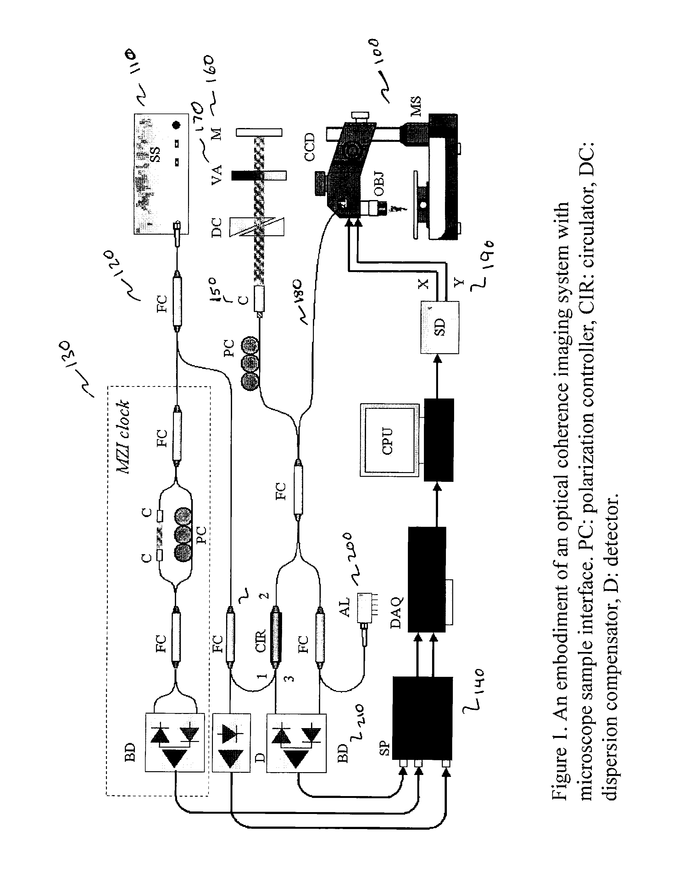 Optical Coherence Tomography Imaging System and Method