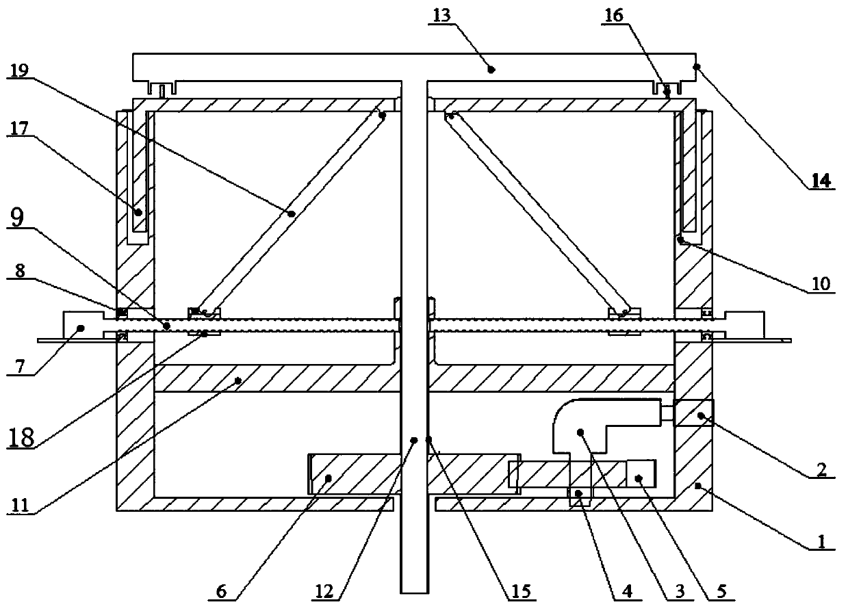 Rotatable type lifting stage