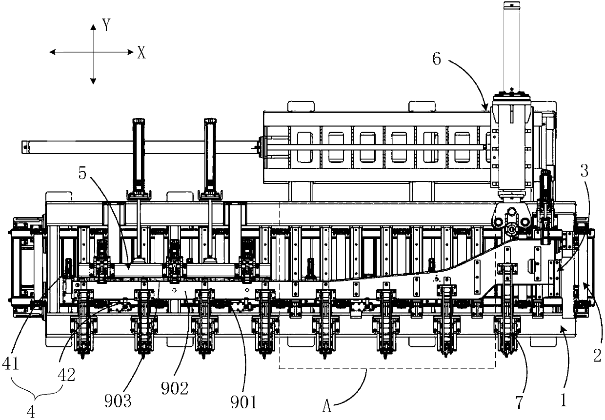 Inverted-H-shaped beam assembly equipment and inverted-H-shaped beam manufacturing method