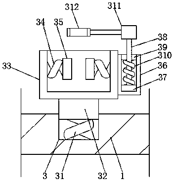 Needle tube and infusion bottle transporting and drying device and using method thereof