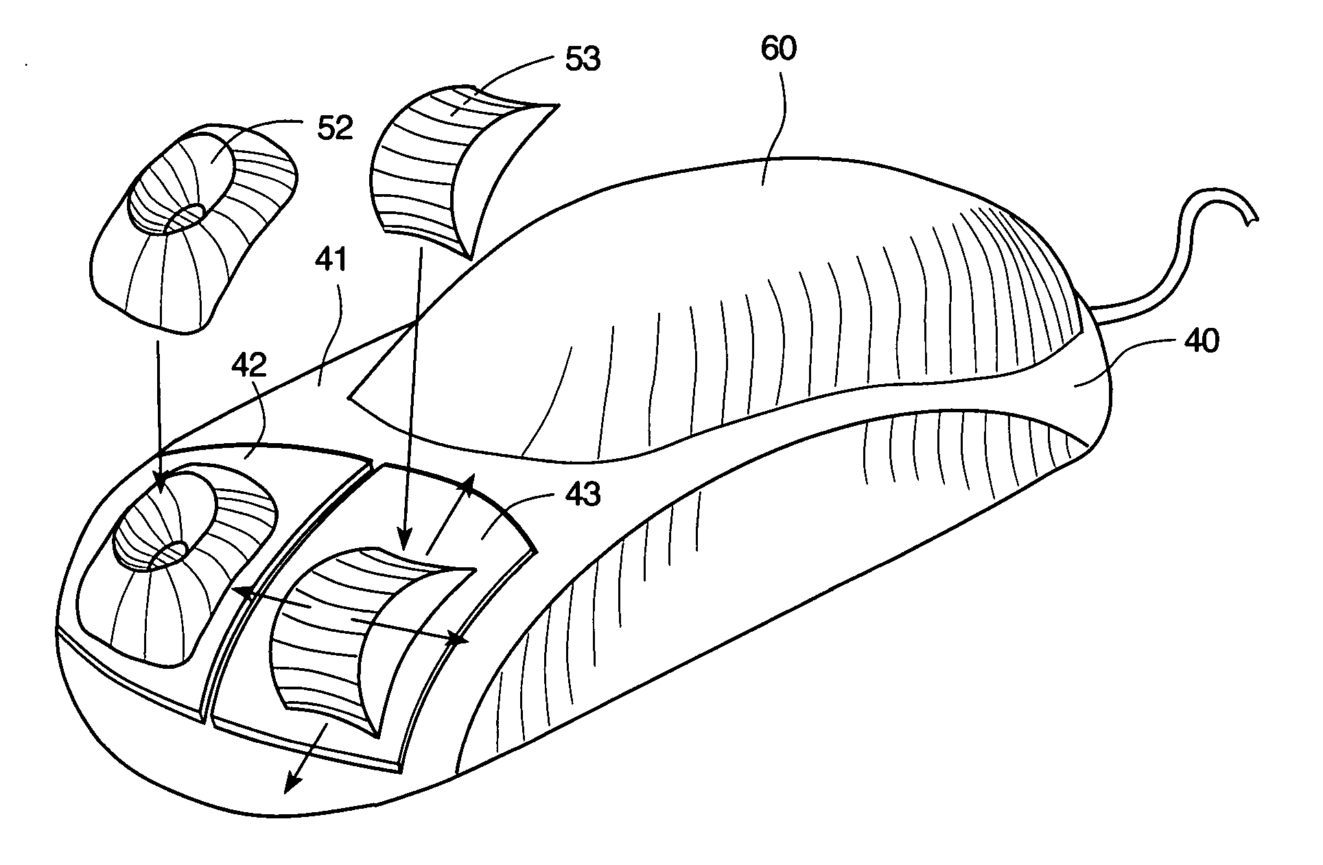 Input arrangements for electronic devices