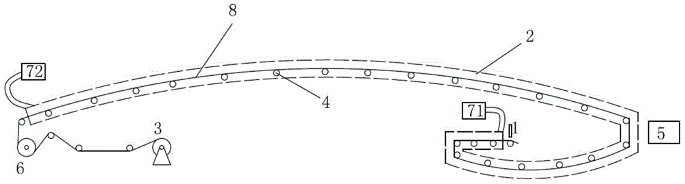 Production device for antiallergic ventilating medical adhesive tape and production process thereof