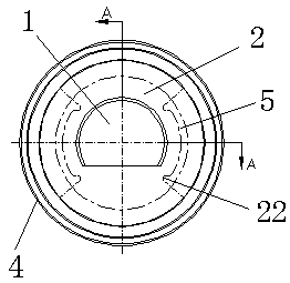 Method for improving fatigue reliability of axle box positioning node and axle box positioning node