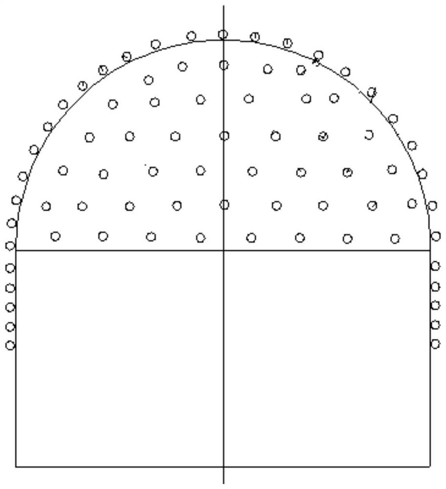 Small guide pipe grouting construction method for treating water gushing of inclined shaft of tunnel