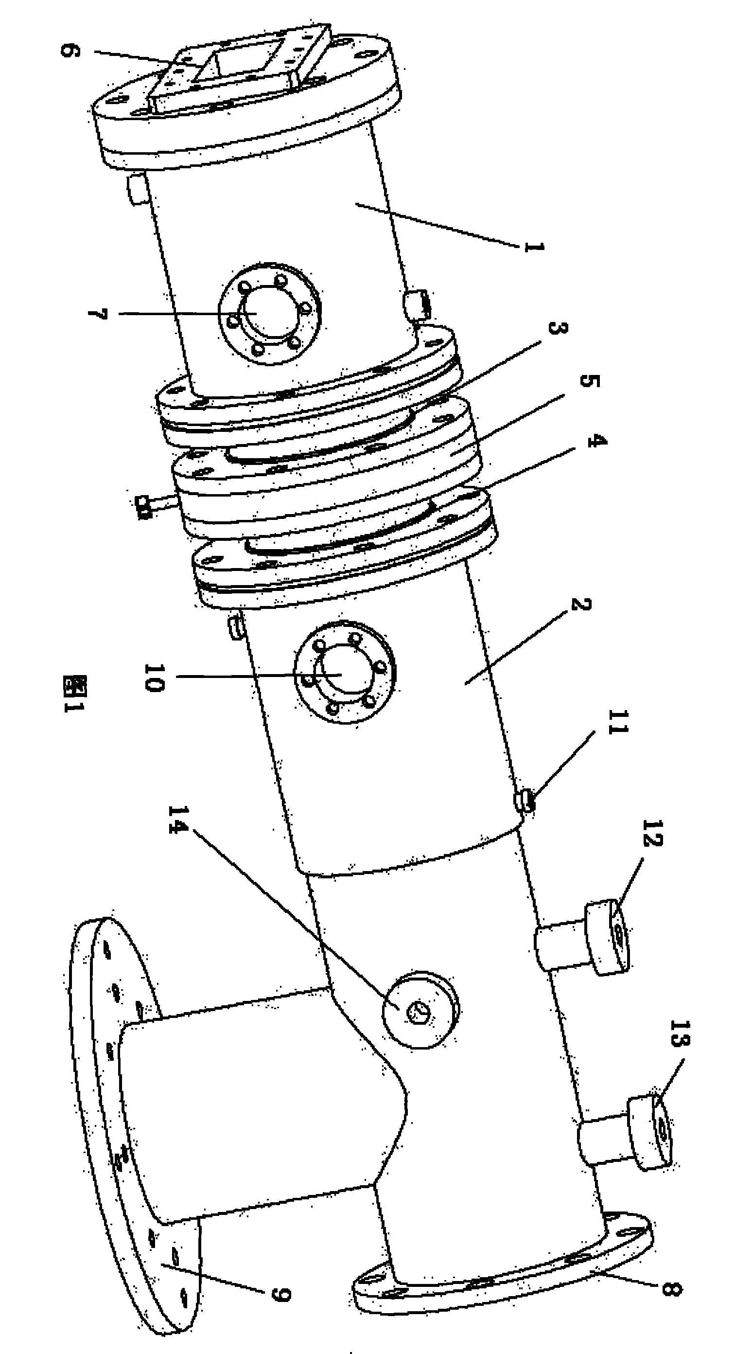 Cavity structure of ECR plasma sputtering apparatus