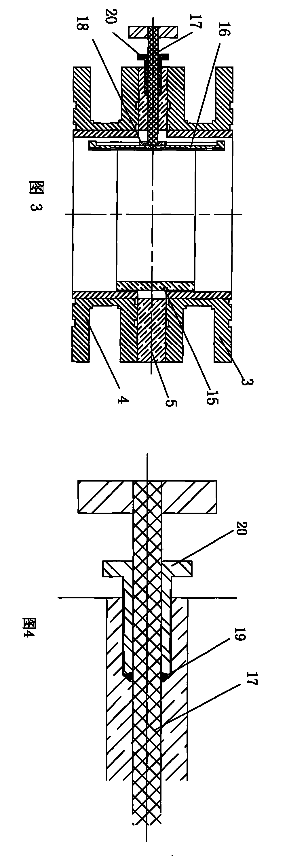 Cavity structure of ECR plasma sputtering apparatus