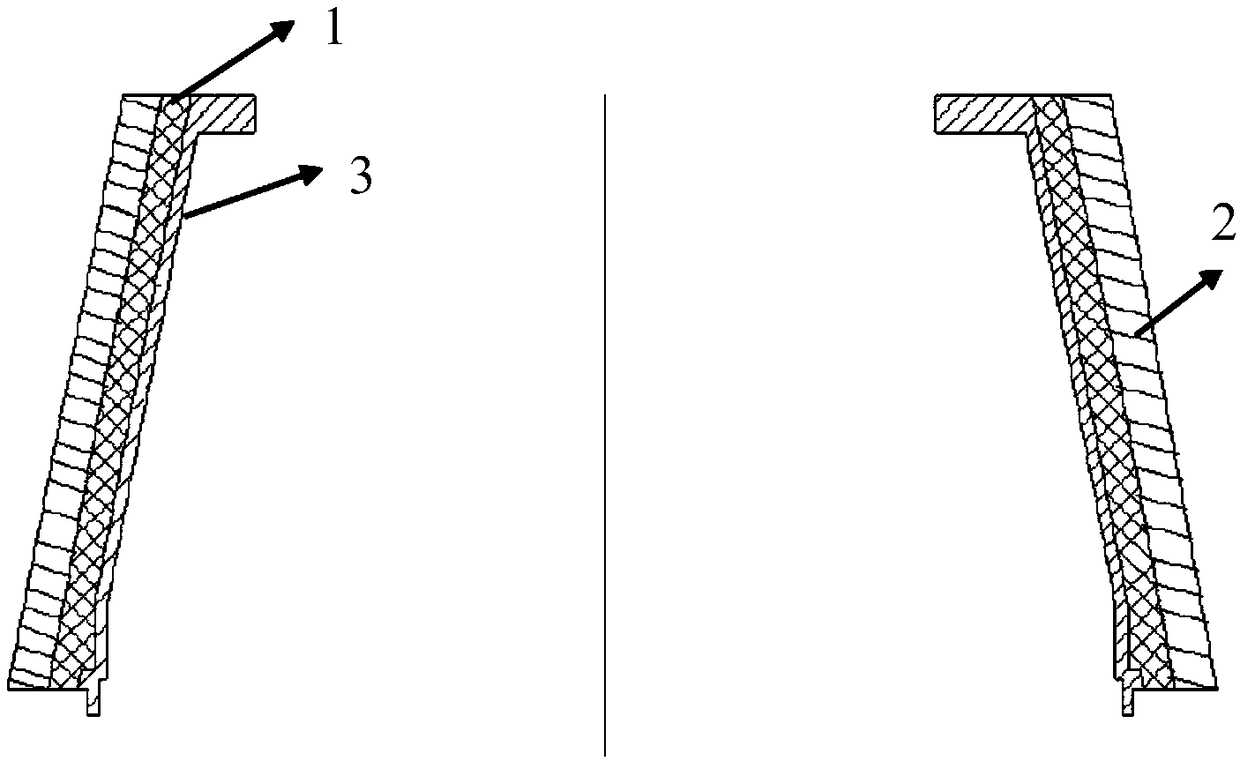 Thermal-insulating anti-scouring heat shielding layer and preparation method thereof