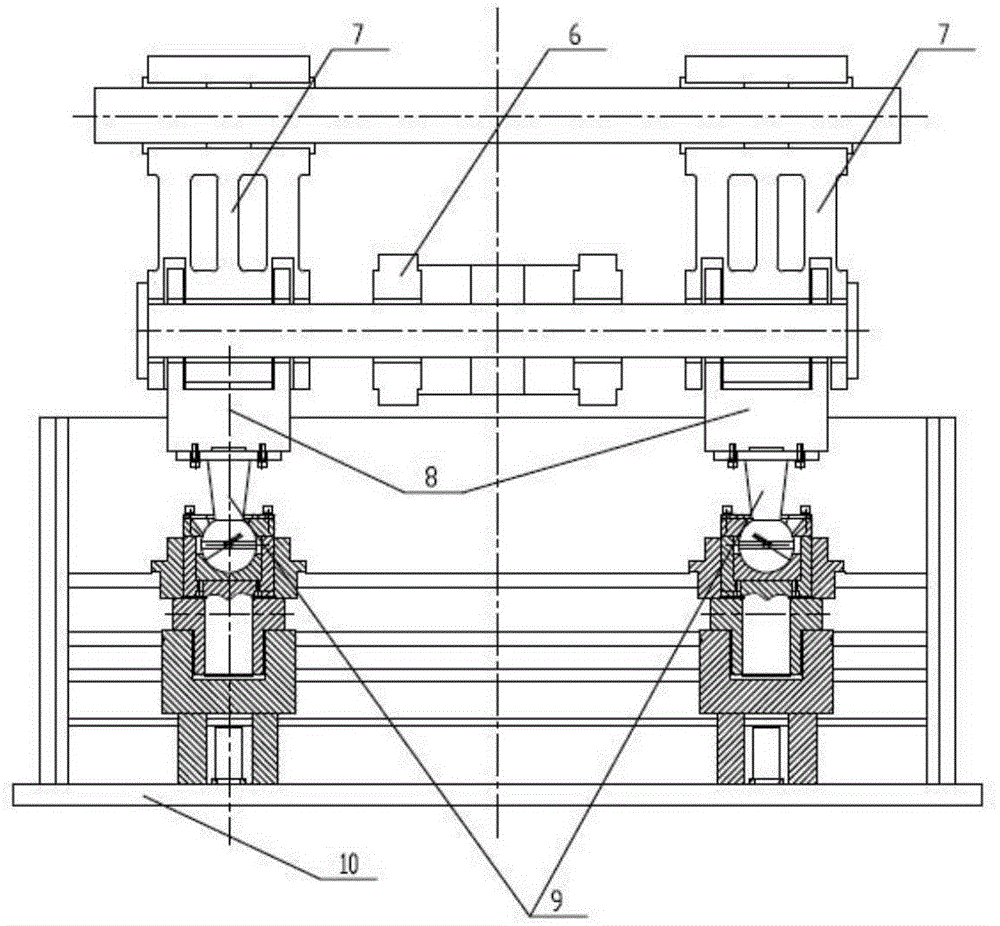 Transmission device of press