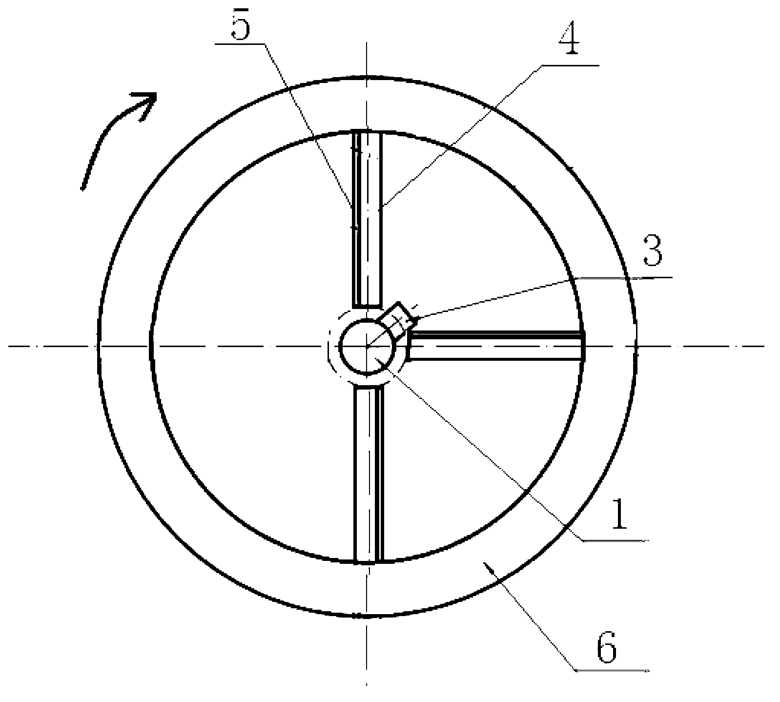 Miniature wind-power piezoelectric generator